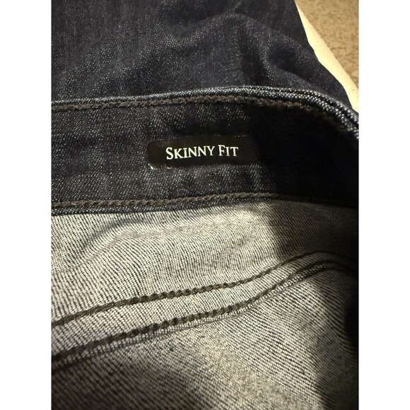 Judy Blue Button Fly Jeans Size 11/30 Dark Wash Stretch Skinny - Picture 5 of 7